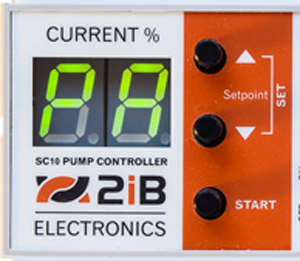 SC10 pump controller setpoint display